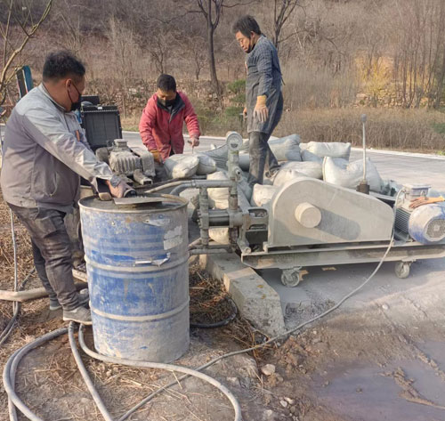 沈丘路面下沉注浆